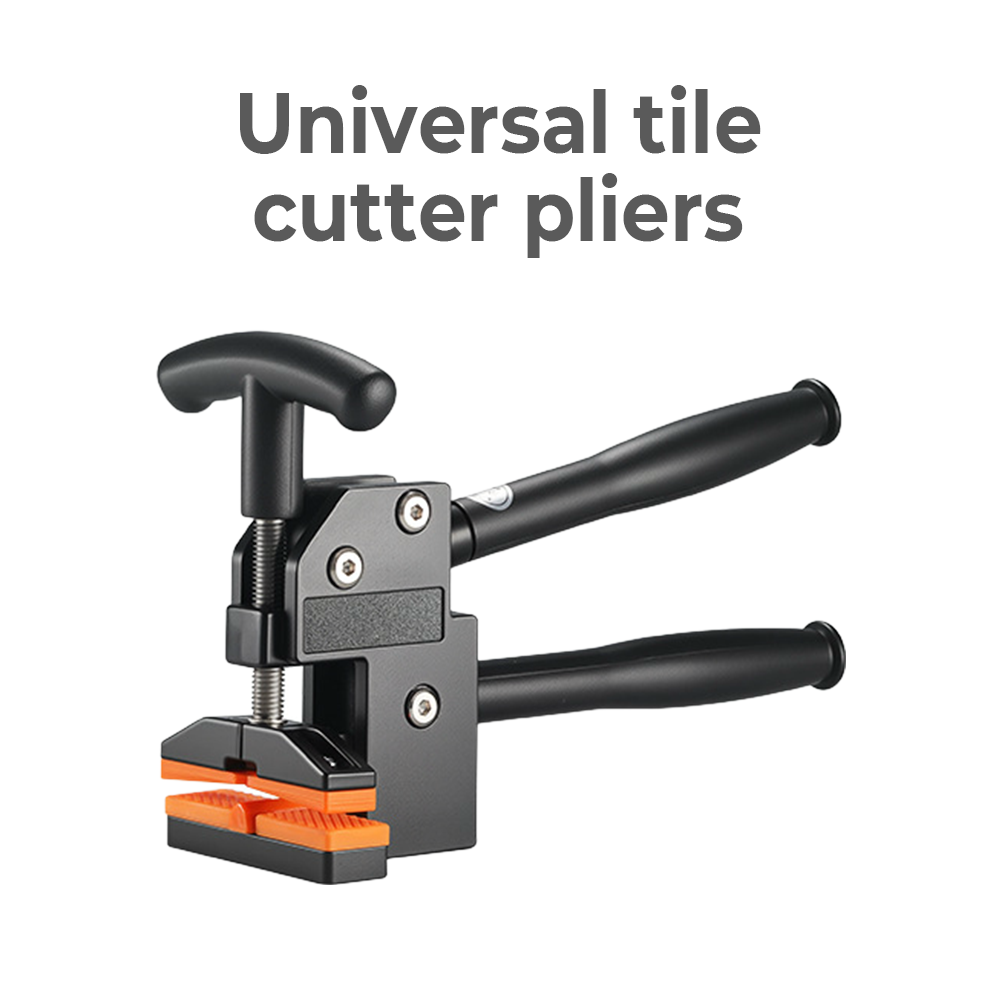 Pinza per rompere piastrelle per carichi pesanti Taglierina manuale per piastrelle Costruzione in alluminio Maniglie rivestite in gomma per progetti di ristrutturazione domestica