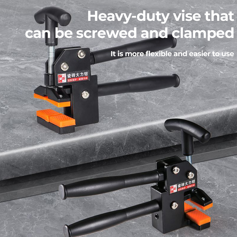 Pinza per rompere piastrelle per carichi pesanti Taglierina manuale per piastrelle Costruzione in alluminio Maniglie rivestite in gomma per progetti di ristrutturazione domestica