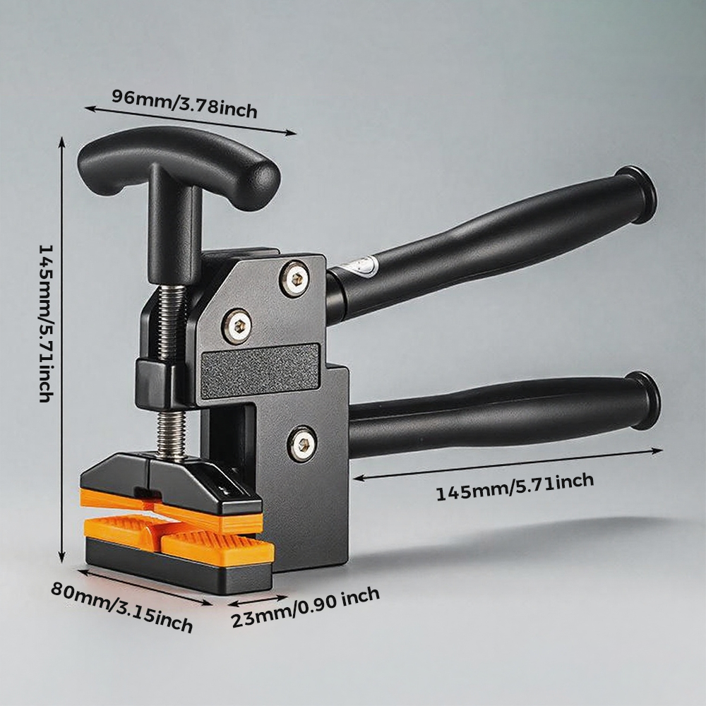 Pinza per rompere piastrelle per carichi pesanti Taglierina manuale per piastrelle Costruzione in alluminio Maniglie rivestite in gomma per progetti di ristrutturazione domestica