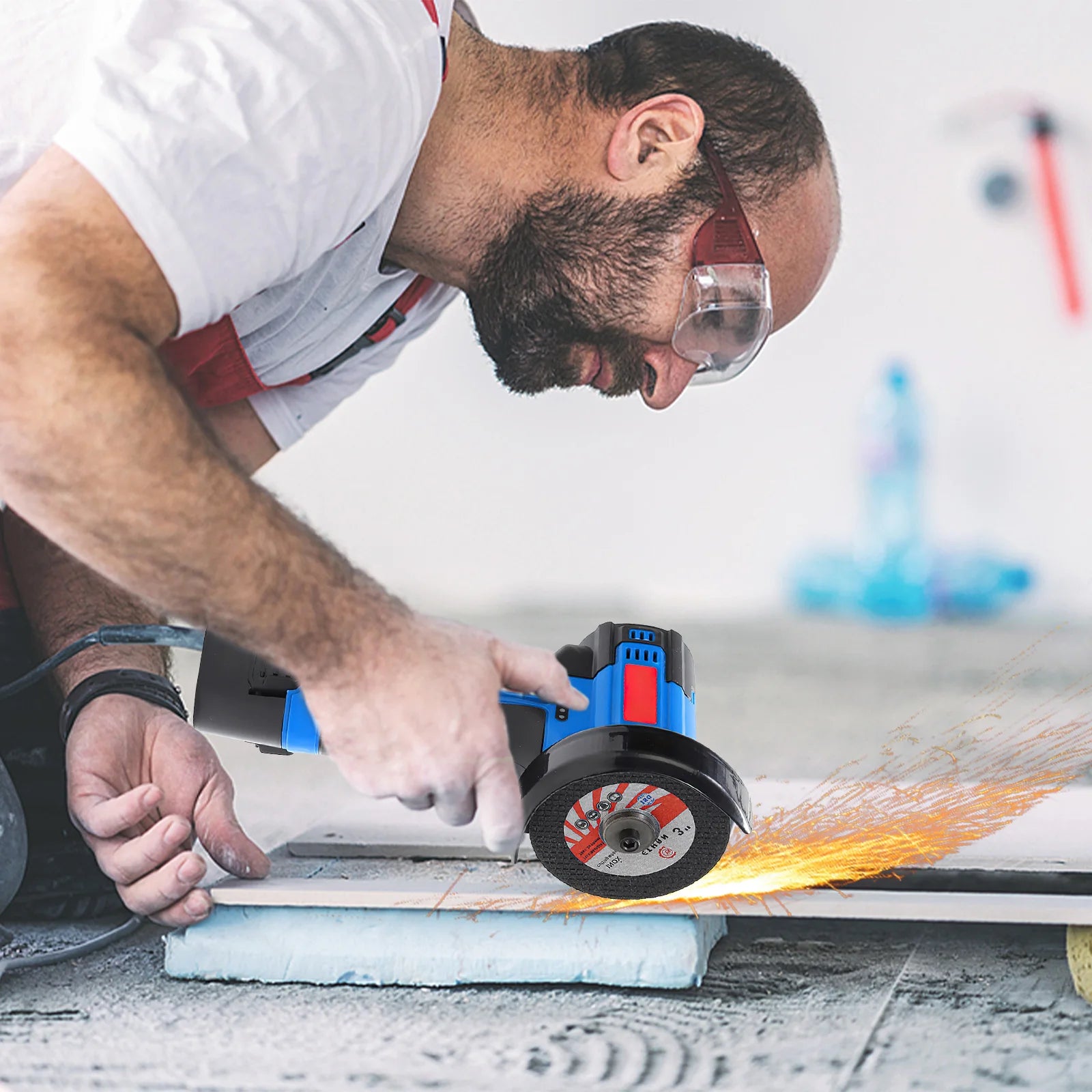 550W 12V Mini Smerigliatrice angolare Rettifica Macchina a batteria Batteria al litio Smerigliatrice ricaricabile Cushing Potere