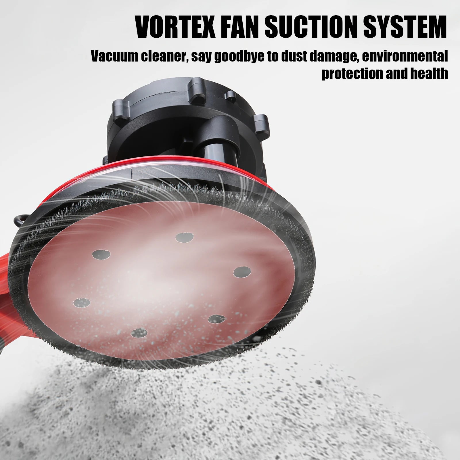 Levigatrice per cartongesso 220V Regola la velocità Pieghevole per lucidatura delle pareti del pavimento Guida Lucidatrice per stucco notturno a LED Macchina per la polvere automatica