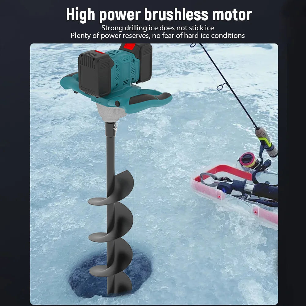 Miscelatore elettrico per calcestruzzo senza fili Miscelatore per intonaco per malta cementizia senza spazzole Miscelatore per miscelazione di vernice per pin batteria Makita 18V