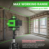 16 linee 4D livello Laser linea verde autolivellante 360 livello Laser di potenza orizzontale e verticale strumenti di costruzione professionali