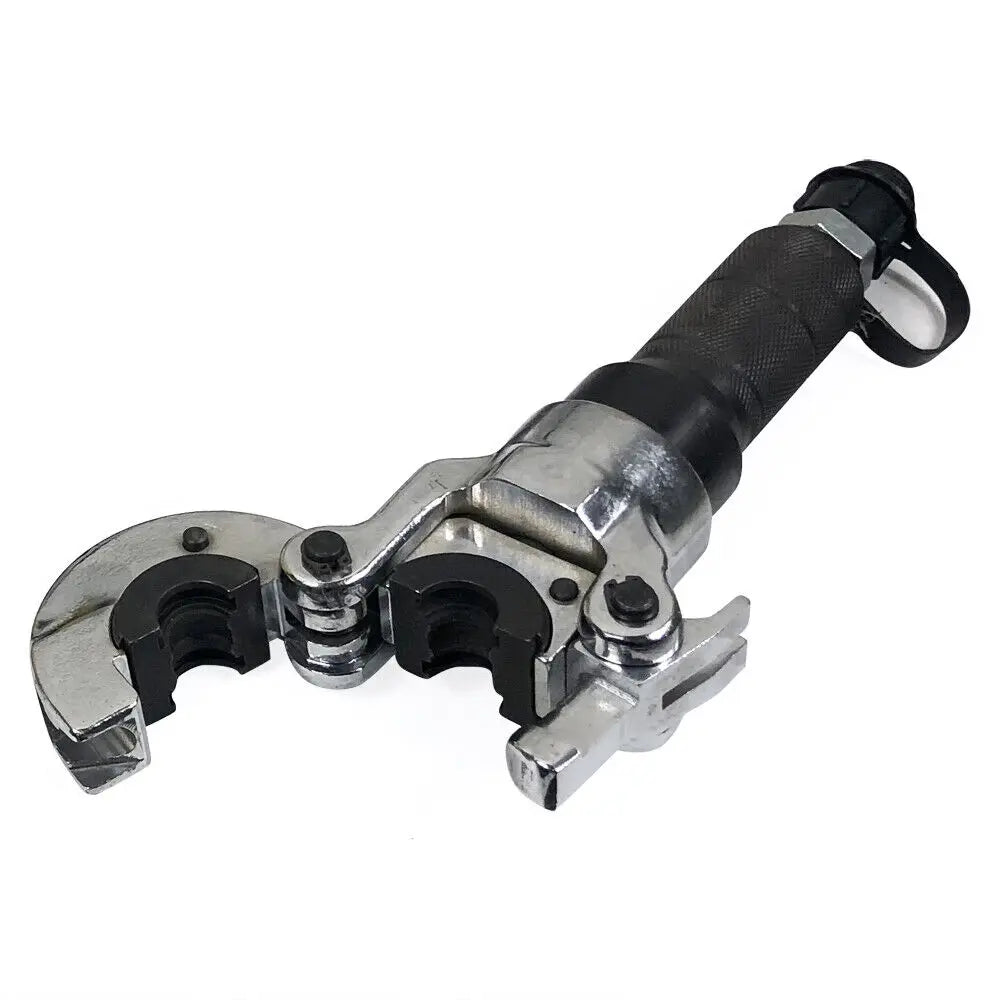 Pinza a crimpare idraulica Tubo in acciaio inossidabile 6T con 9 stampi per pressa in rame V12-28 TH 16-32mm