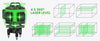 16 linee 4D livello Laser linea verde autolivellante 360 livello Laser di potenza orizzontale e verticale strumenti di costruzione professionali