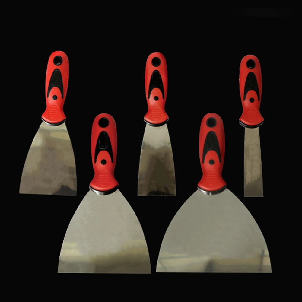 Raschietto per vernice per stucco Raschietto per vernice da parete in acciaio inossidabile Pala per gesso Coltello per stucco Raschietto Lama per stucco Strumento per riempimento manuale