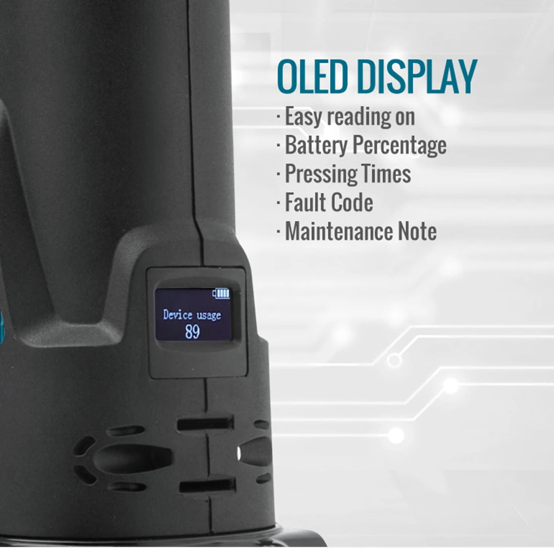 ZUPPER PZ-1930 Compact Battery Press Tool per la crimpatura di tubi multistrato Pex in rame idraulico Include ganasce Separate opzionali