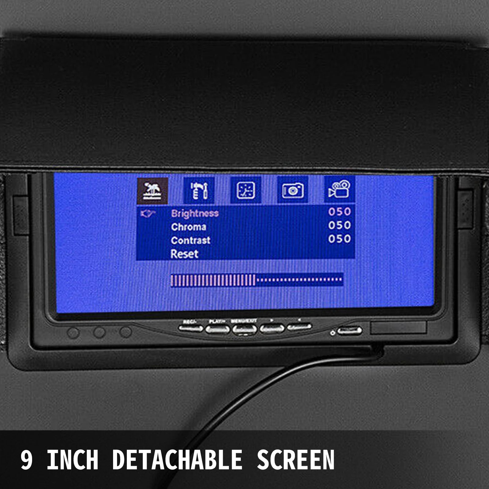 SucceBuy Videocamera per ispezione tubi Funzione di registrazione DVR Monitor da 7/9 pollici 20/30/50M IP68 Endoscopio industriale per condotte fognarie