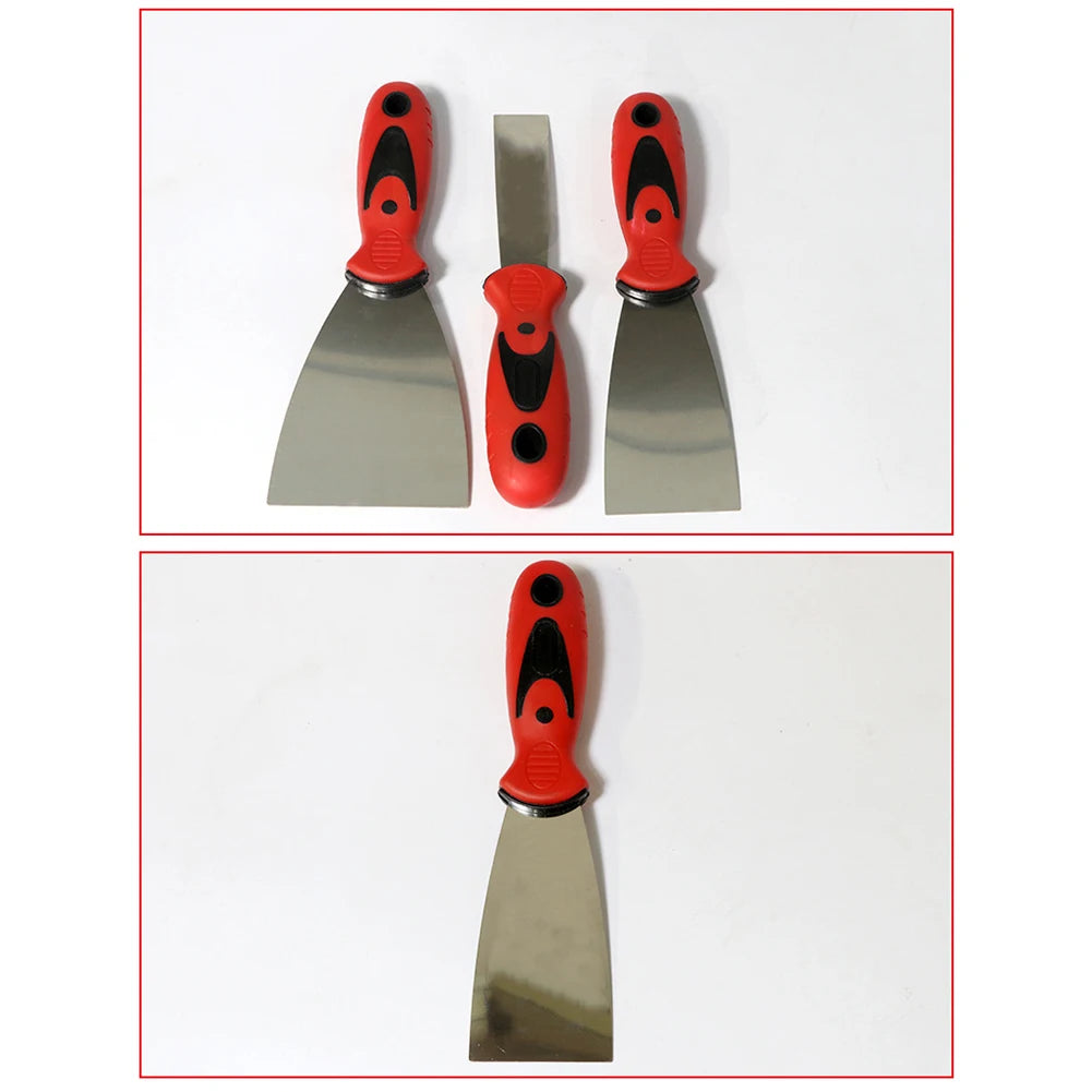 Raschietto per vernice per stucco Raschietto per vernice da parete in acciaio inossidabile Pala per gesso Coltello per stucco Raschietto Lama per stucco Strumento per riempimento manuale