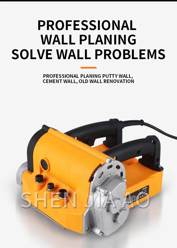 Nessuna piallatrice per pareti in polvere paletta per pareti portatile macchina per piani grezzi ristrutturazione di pareti vecchie stucco No Dead Corner Wall Shove Tool
