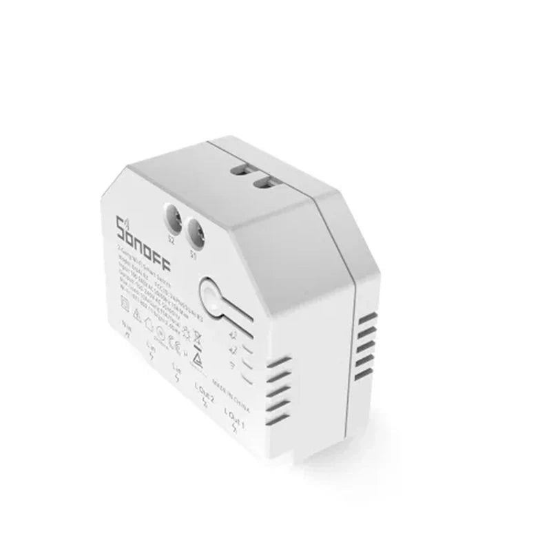 SONOFF Dual R3 2 Gang Wifi Smart Switch Modulo relè doppio con misurazione della potenza Controllo intelligente dell'interruttore dell'otturatore a rullo tramite ewelink