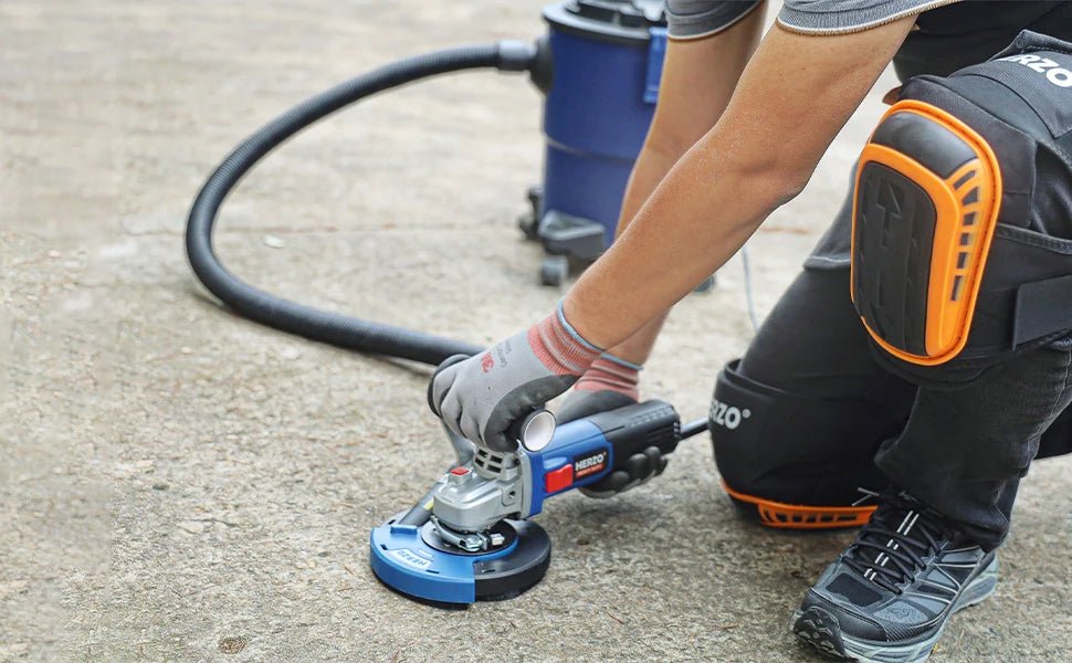 Ginocchiere HERZO per protezione resistente del ginocchio, comode lavori antiscivolo edili