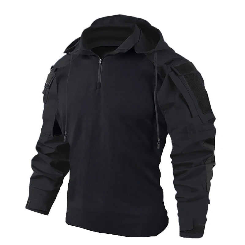 T-shirt da combattimento militare multicam mimetica CP dell'esercito americano Camicia tattica da uomo Airsoft Paintball Abbigliamento da caccia da campeggio