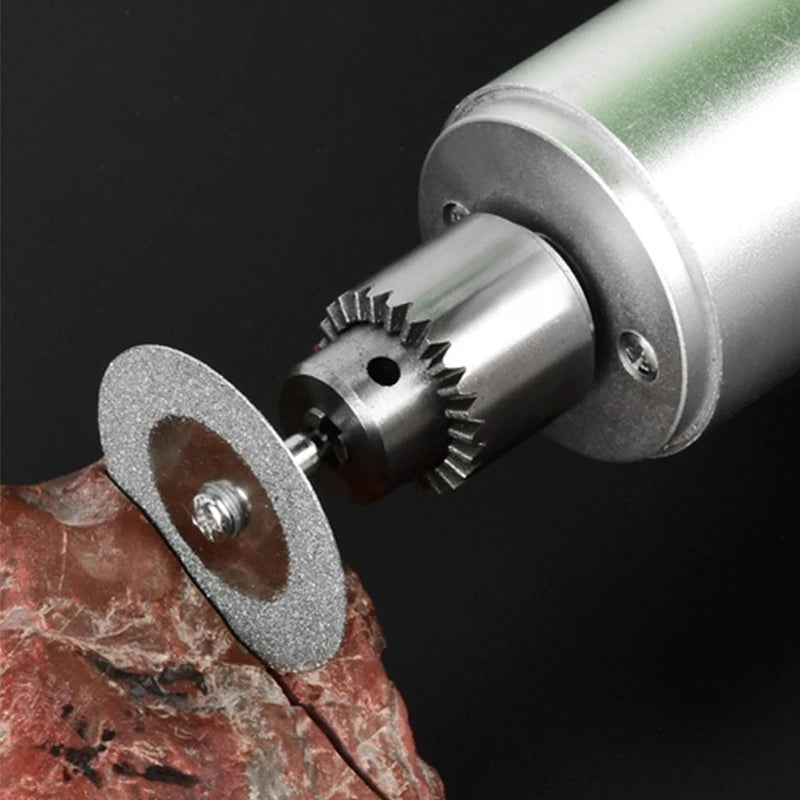 20 pezzi lama diamantata disco tagliato ruota sega circolare disco utensile rotante mini trapano legno pietra plastica vetro ceramica taglierina affilata
