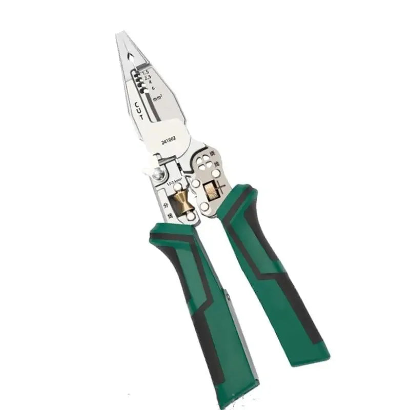 Migliori offerte Strumento tagliafili 10 in 1 Pinza spelafili per cavi elettrici Forbici per tester di tensione con funzione di misurazione dell'elettricità