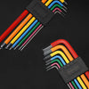 7 pezzi strumento esagonale bici MTB kit di strumenti di riparazione bici da strada bicicletta chiave esagonale colorata chiave di apertura a sfera piatta 1.5/2/2.5/3/4/5/6mm