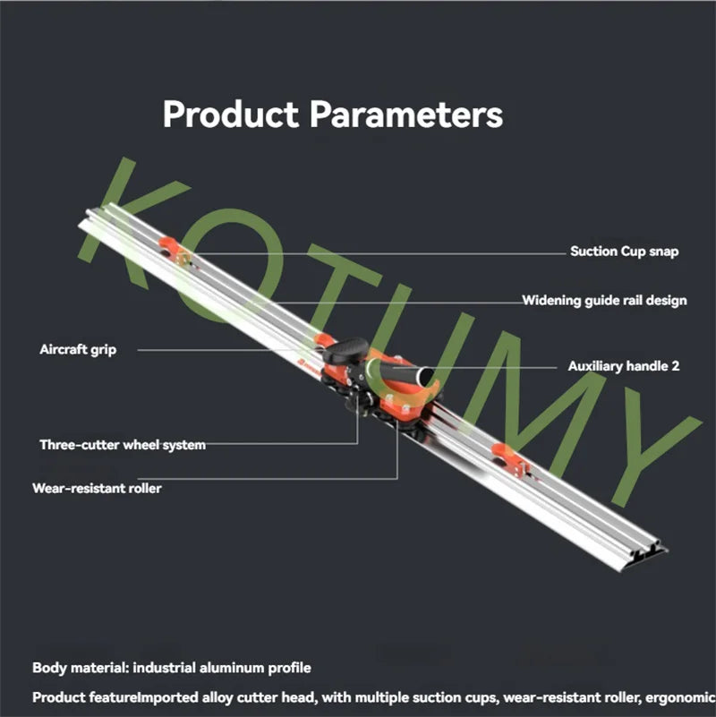 Tagliapiastrelle manuale multifunzionale per piastrelle in ceramica di grande formato Tagliapiastrelle manuale per taglio piastrelle in ceramica 160/180/260/280 cm