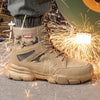 Scarpe da ginnastica Scarpe indistruttibili Scarpe antinfortunistiche da lavoro con puntale in acciaio Scarpe protettive di sicurezza maschili a prova di foratura Stivali tattici