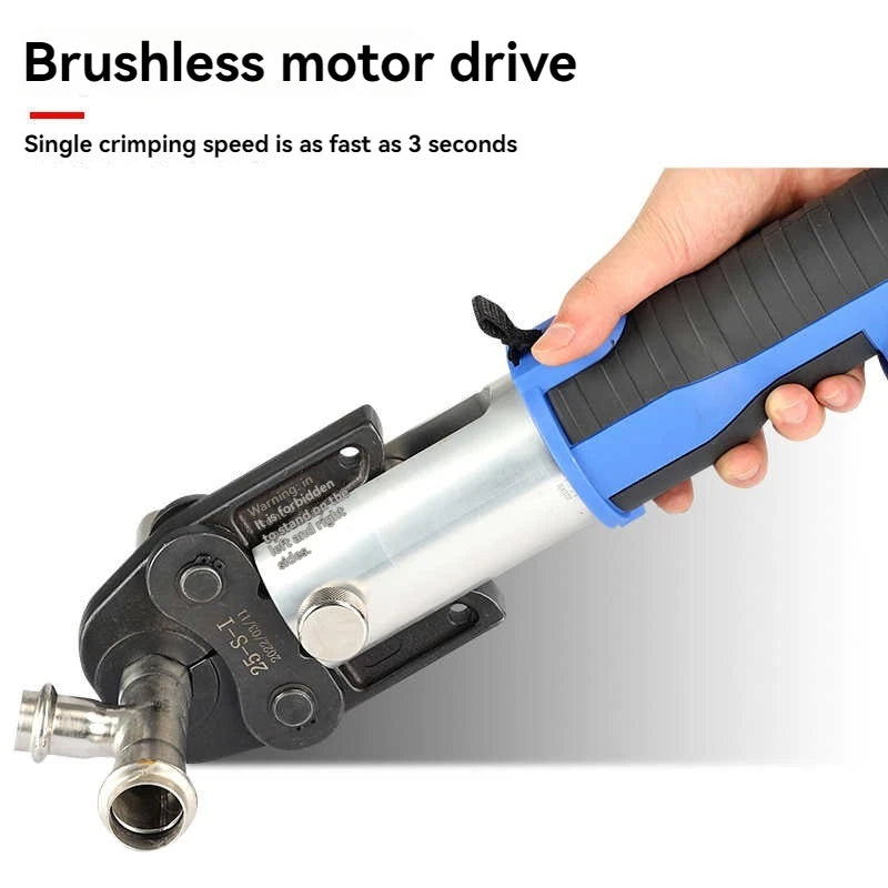 SZ-1532/1550 60KN Pinza per crimpare tubi elettrici Strumento per crimpare tubi dell'acqua Anello Compressione Ricarica Morsetto portatile