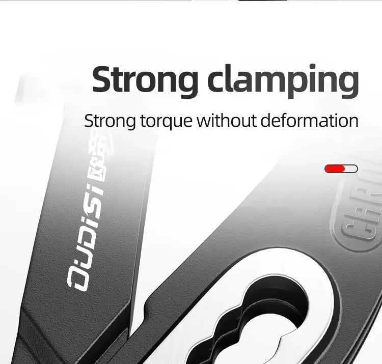 Set di chiavi per tubi per impieghi gravosi pinza per fascette per tubi dell'acqua con apertura regolabile multifunzionale strumento di riparazione manuale per idraulico