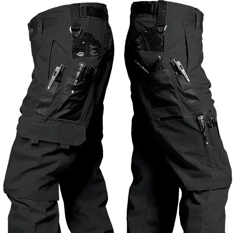Nuovi pantaloni da lavoro tattici da uomo pantaloni cargo da esterno pantaloni multitasche impermeabili autunno primavera pantaloni da escursionismo da lavoro all'aperto
