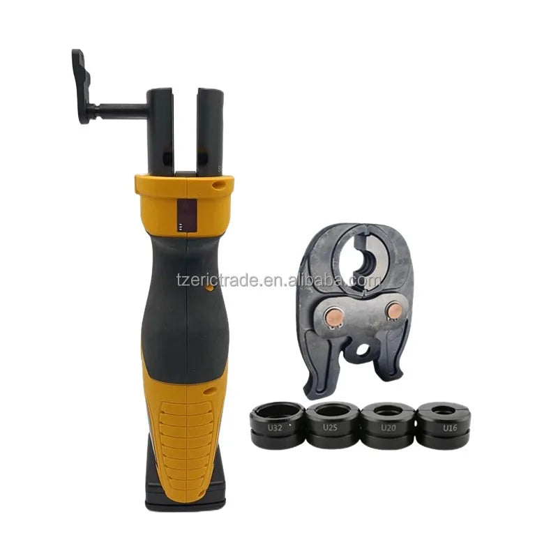 Idraulici a batteria Mascella industriale/fai da te TH/U 16 20 25 26 32mm Strumento di pressatura Pex multistrato Utensili elettrici HVAC alimentati a batteria