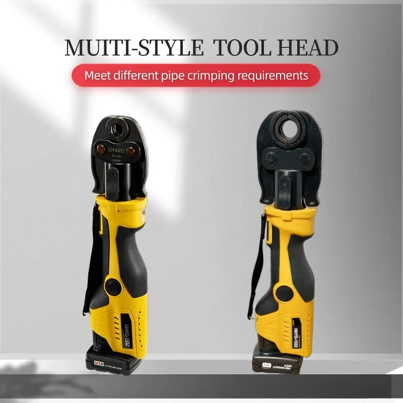 Idraulici a batteria Mascella industriale/fai da te TH/U 16 20 25 26 32mm Strumento di pressatura Pex multistrato Utensili elettrici HVAC alimentati a batteria