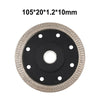 1pc 105/115/125mm Lama per sega diamantata per piastrelle in gres porcellanato Ceramica Taglio a secco/bagnato Pietra tagliata Lama per sega Taglio a disco diamantato