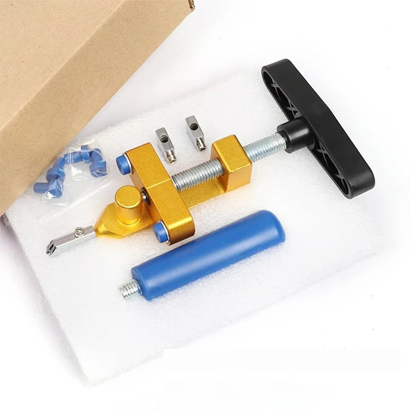 Tagliapiastrelle in ceramica di vetro 2 in 1 con ruota a coltello Set di accessori per aprire la macchina da taglio con taglierina a rulli diamantati