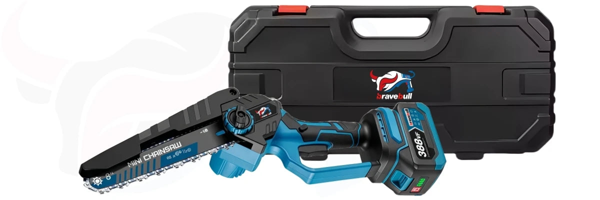 Recentemente Sega Elettrica Senza Spazzole Da 8 Pollici Con 2PCS Catene Cordless Lavorazione Del Legno Giardino Potatura Motosega Set Per Makita 18V Batteria Spille