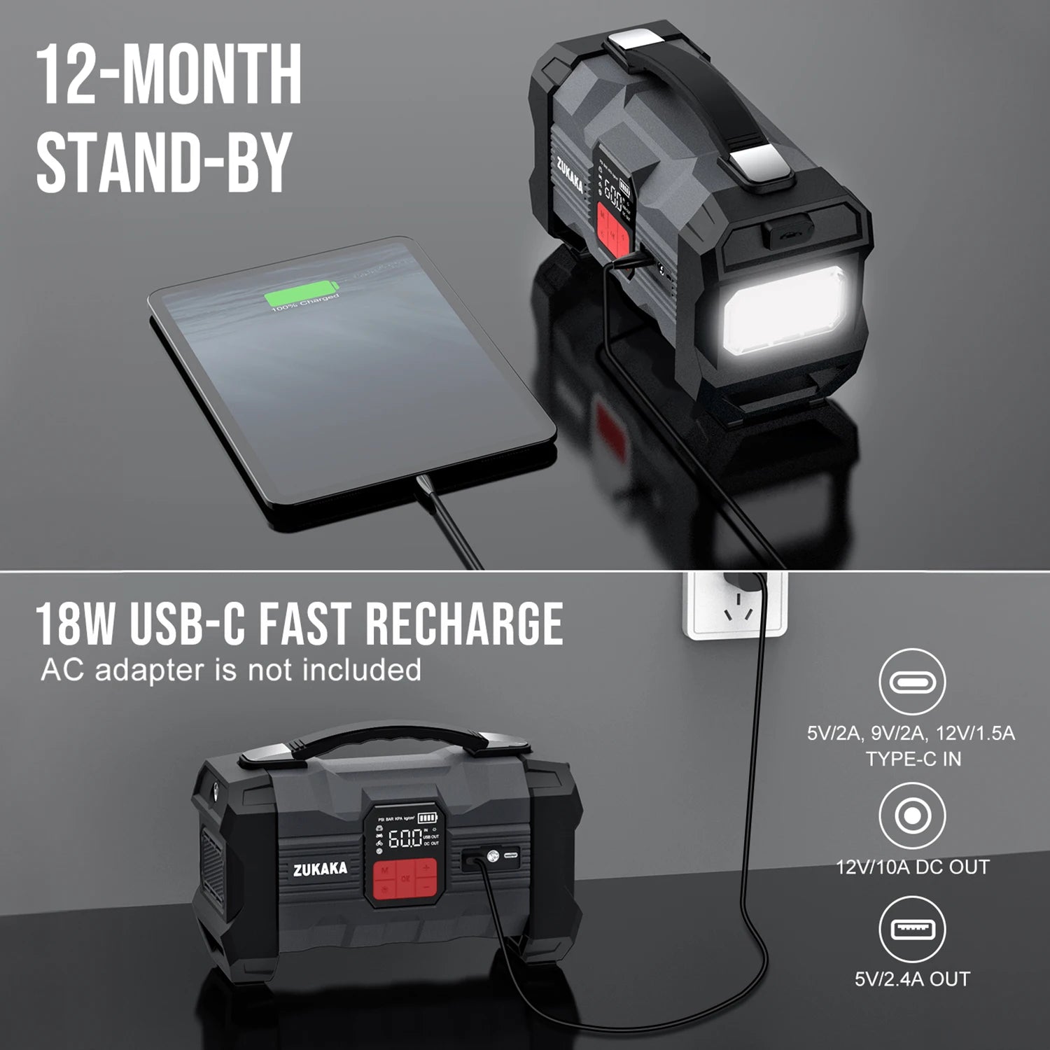 26800mAh Auto Salto di Avviamento Accumulatori E Caricabatterie Di Riserva Compressore D'aria Portatile Pompa di Gonfiaggio Stazione di Potere 4250A Batteria Avviamento Auto Booster