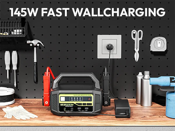 YESPER 24V Jump Car 6000A Peak Jump Starter Per auto Camion Batteria per camion portatile Dispositivo di avviamento Batteria esterna