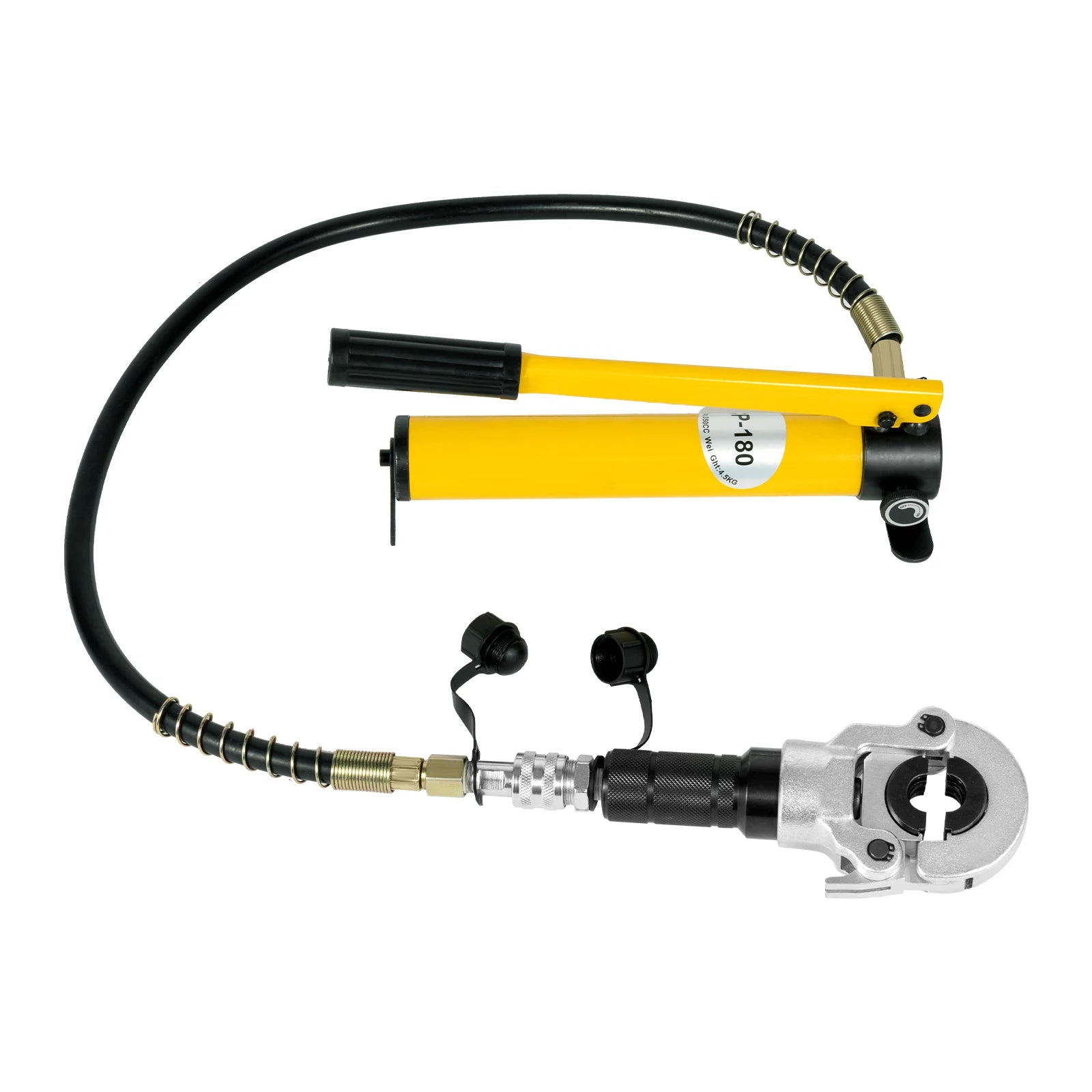 Pinza a crimpare per pompa idraulica 6T con 9 matrici per tubi in acciaio inossidabile Tubo in rame PEX PB Press V12-28mm TH16-32mm Set