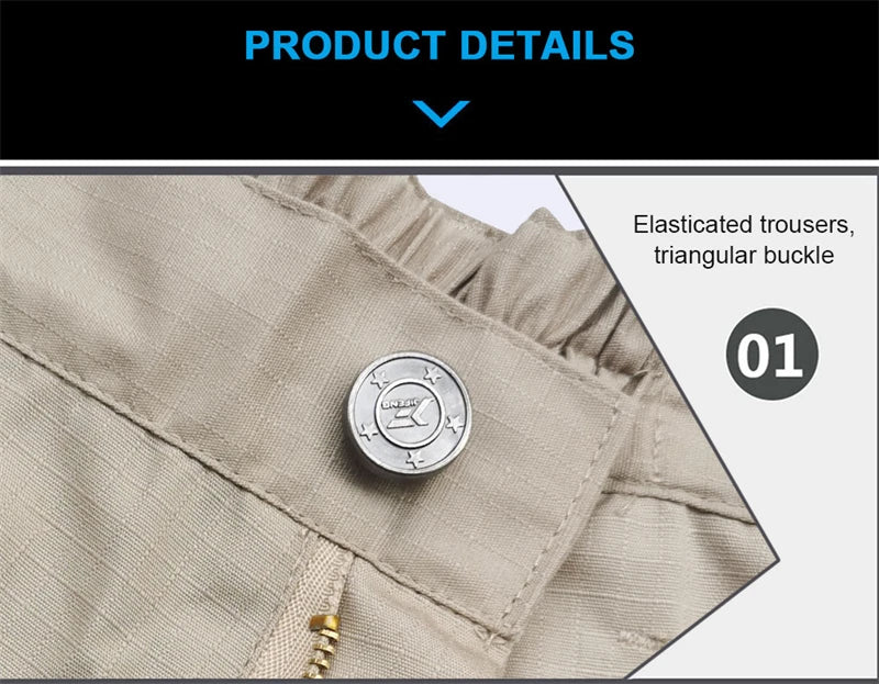 Pantaloni cargo tattici da uomo Pantaloni mimetici militari da combattimento SWAT impermeabili da esterno Pantaloni da lavoro maschili multitasche casual