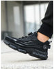 Pulsante rotante Nuove scarpe antinfortunistiche da uomo Scarpe da lavoro anti-smash anti-puntura Scarpe sportive da uomo di moda Stivali protettivi di sicurezza da uomo