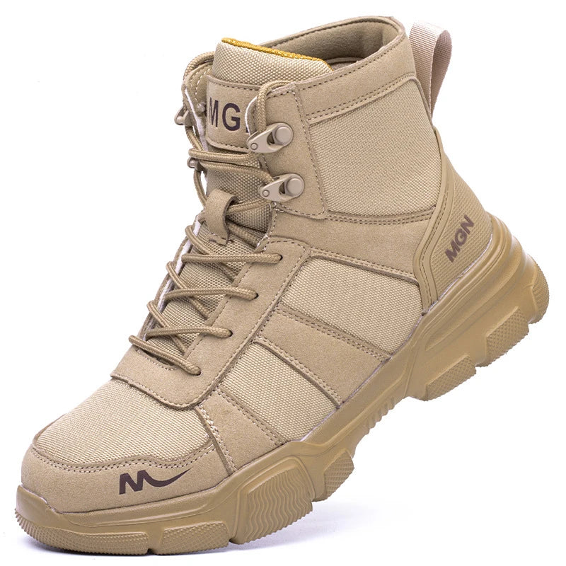 Stivali da lavoro Scarpe antinfortunistiche indistruttibili Scarpe con punta in acciaio Scarpe da ginnastica antiforatura Scarpe da lavoro antiscivolo da donna Stivali tattici maschili
