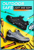 Pulsante rotante Nuove scarpe antinfortunistiche da uomo Scarpe da lavoro anti-smash anti-puntura Scarpe sportive da uomo di moda Stivali protettivi di sicurezza da uomo