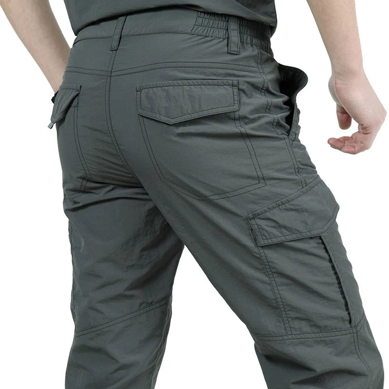 Pantaloni cargo tattici da uomo Pantaloni mimetici militari da combattimento SWAT impermeabili da esterno Pantaloni da lavoro maschili multitasche casual