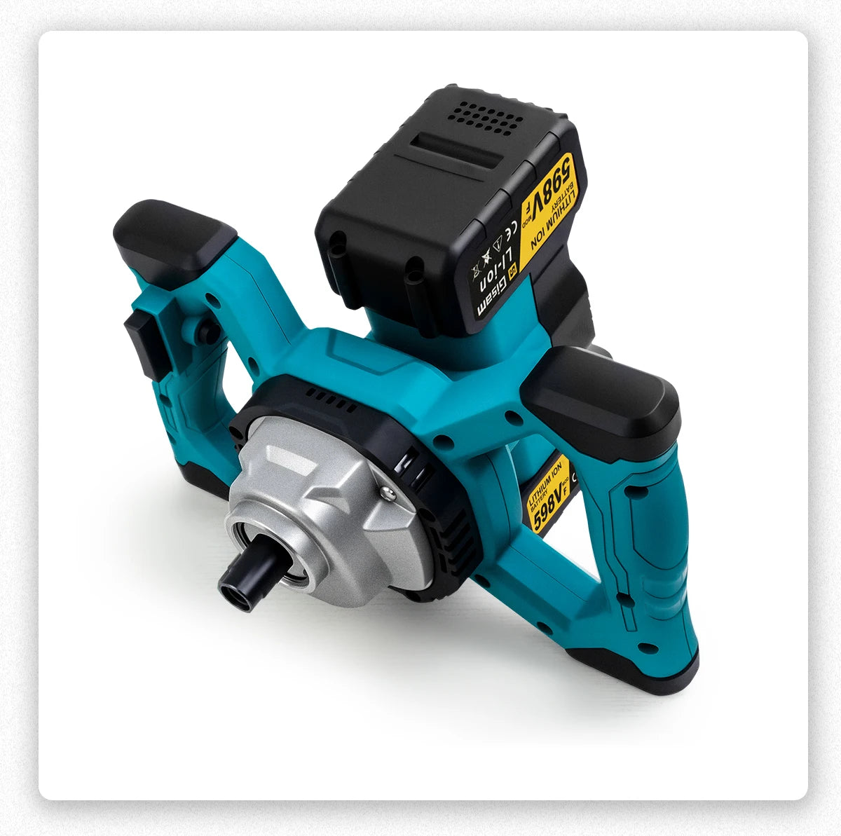 Gisha 6Gears Cordless Elettrico Betoniera Brushless Malta di Cemento Gesso Mixer Frullatore Miscelatore Vernice Per makita 18v batteria pin