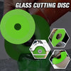 Disco da taglio per vetro Diamante 100mm Sega per marmo Piastrelle in ceramica Cristallo di giada Bottiglie di vino Rettifica Smussatura Utensile da taglio per vetro 3/1 pezzi