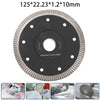 1pc 105/115/125mm Lama per sega diamantata per piastrelle in gres porcellanato Ceramica Taglio a secco/bagnato Pietra tagliata Lama per sega Taglio a disco diamantato