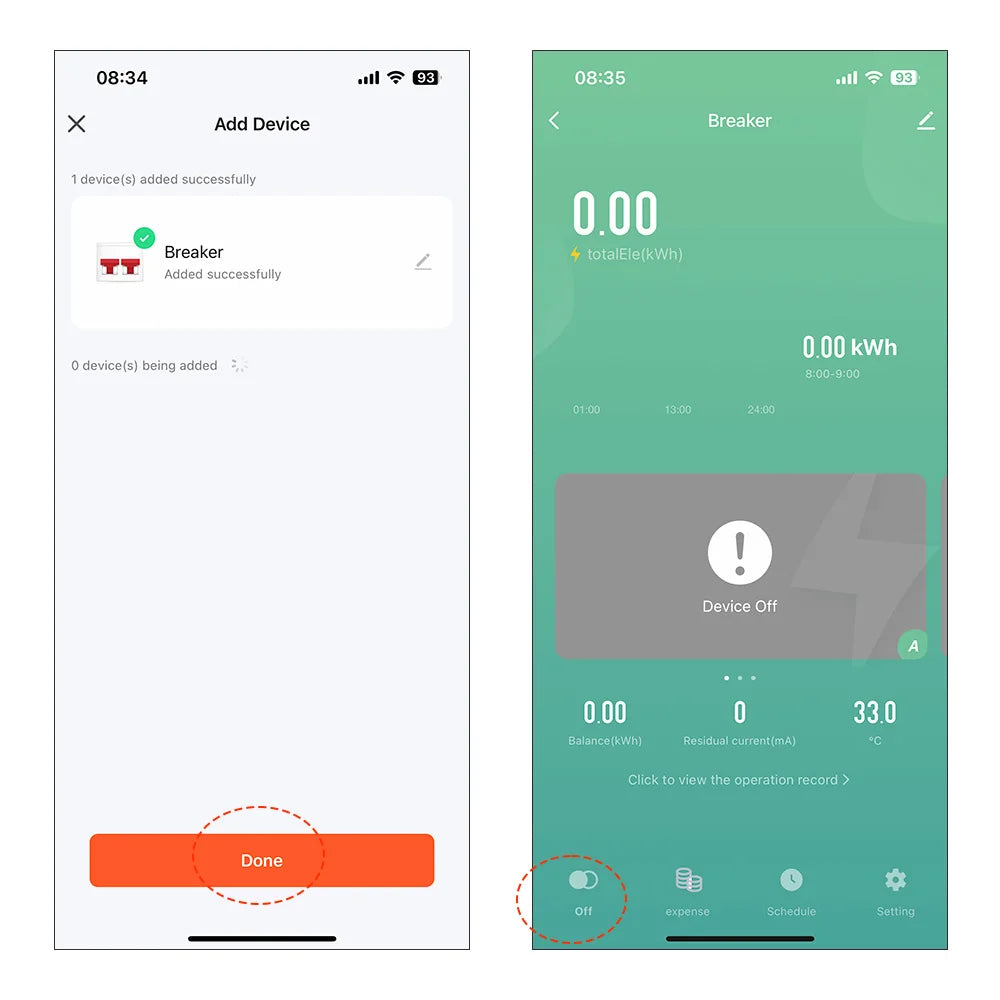 Tuya Smart WiFi 2P 63A MCB RS485 interruttore contatore prepagato interruttore Timer tensione protezione corrente controllo vocale Alexa Google Alice