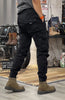 2025 Metropolitan Workwear Pantaloni da uomo con tassello rinforzato Cargos Multi-Tool Loops Conico Caviglia City Explorer Pantaloni M-4XL