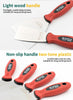Coltello per mastice, pala, coltello per pulizia Leta da 5 pollici con manico in plastica