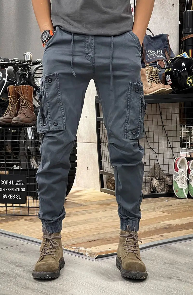 2025 Metropolitan Workwear Pantaloni da uomo con tassello rinforzato Cargos Multi-Tool Loops Conico Caviglia City Explorer Pantaloni M-4XL