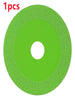 Disco da taglio per vetro Diamante 100mm Sega per marmo Piastrelle in ceramica Cristallo di giada Bottiglie di vino Rettifica Smussatura Utensile da taglio per vetro 3/1 pezzi