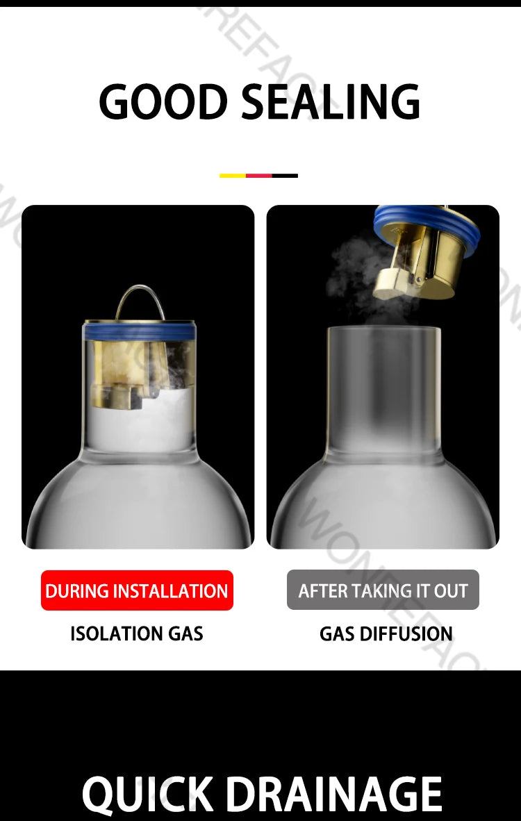 Scarico a pavimento in ottone Cor Anti-odore Anti-insetto Fogna Drenaggio rapido Scarico a pavimento per bagno Nucleo Durevole Installazione rapida Scarico a pavimento