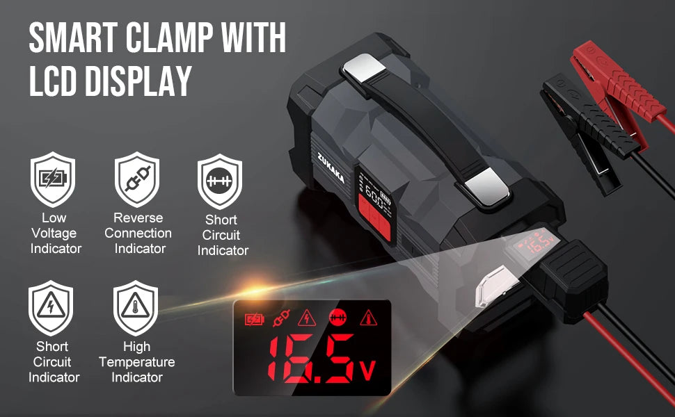 26800mAh Auto Salto di Avviamento Accumulatori E Caricabatterie Di Riserva Compressore D'aria Portatile Pompa di Gonfiaggio Stazione di Potere 4250A Batteria Avviamento Auto Booster