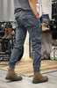2025 Metropolitan Workwear Pantaloni da uomo con tassello rinforzato Cargos Multi-Tool Loops Conico Caviglia City Explorer Pantaloni M-4XL