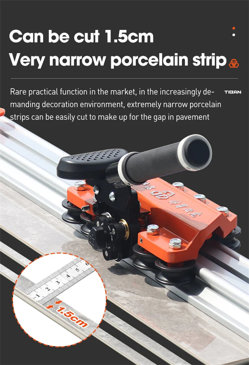 2025 Aggiornamento Nuova tagliatrice manuale per piastrelle Lastra di roccia ad alta precisione Lastra di piastrelle di grandi dimensioni Artefatto da taglio con coltello a spinta